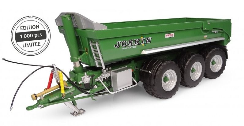 Joskin Trans-KTP 27/65 Green version Limited Edition 1000 stuks - 1:32